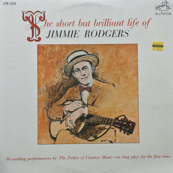 Jimmie Rodgers - Short But Brilliant Life Of - Used Vinyl Record
