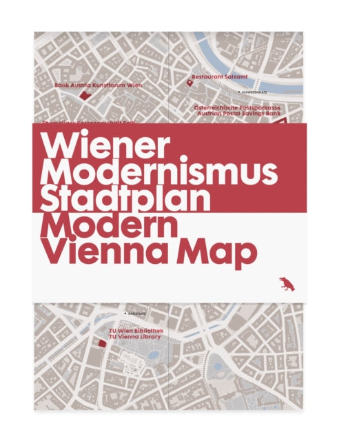 Gili Merin - Modern Vienna Map - New Sheet map