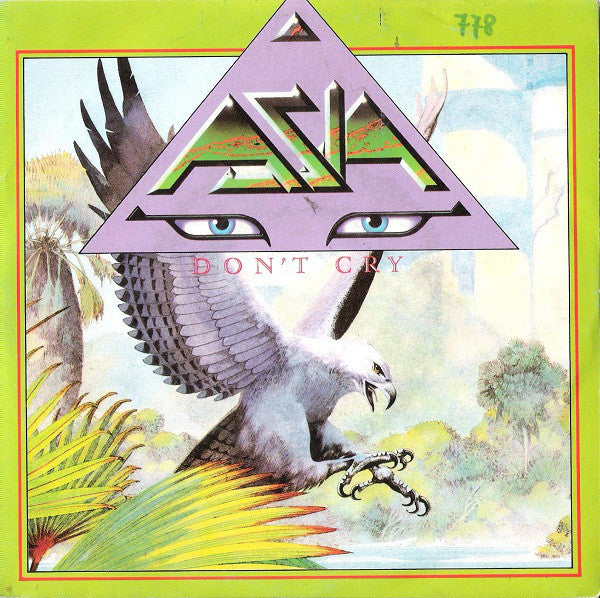Asia - Don't Cry - Used Vinyl Record 7"