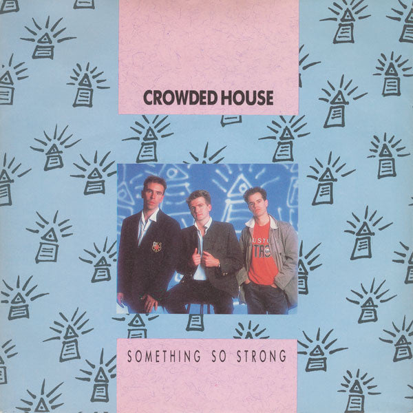Crowded House - Something So Strong - Used Vinyl Record 7"