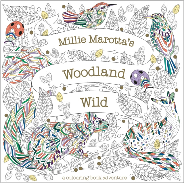 Millie Marotta - 's Woodland Wild 24 - New Paperback