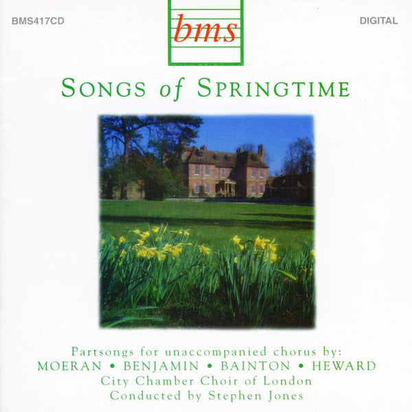 City Chamber Choir o - Songs of Springtime - Used CD