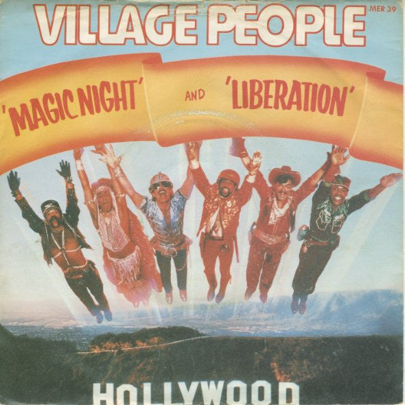 Village People - Magic Night / Liberation - Used Vinyl Record 7"