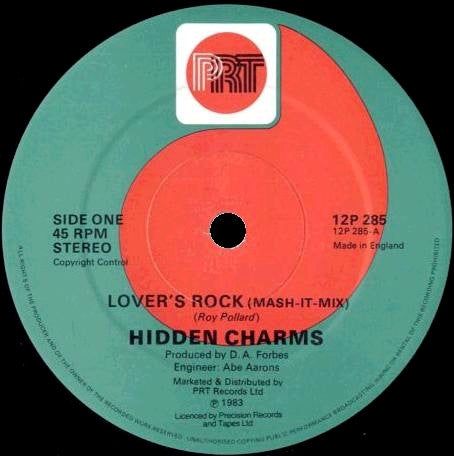 Hidden Charms - Lover's Rock - Used Vinyl Record 12"