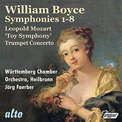Württemburg Chamber - William Boyce: Symphonies 1-8 - CD