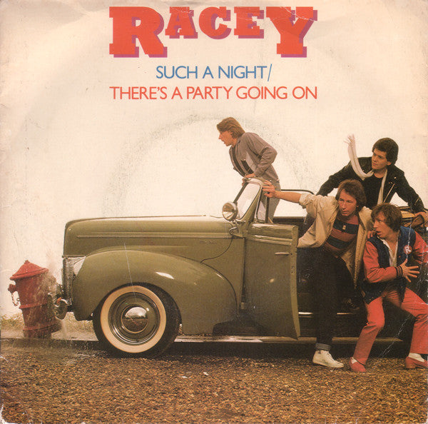 Racey - Such A Night / There's A Party Going On - Used Vinyl Record 7