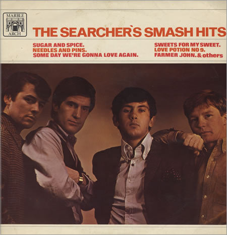 Searchers - ' Smash Hits - Used Vinyl Record