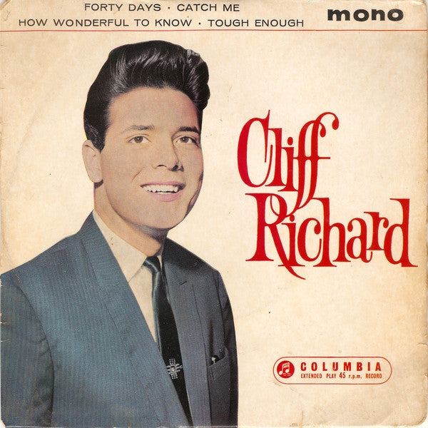 Cliff Richard - Forty Days - Used Vinyl Record 7"