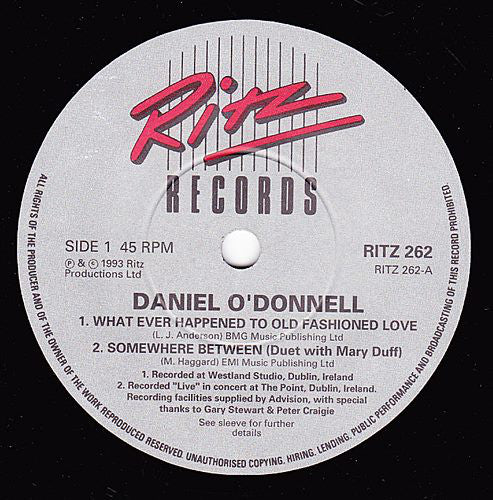 Daniel O'Donnell - What Ever Happened To Old Fashioned Love - Used Vi