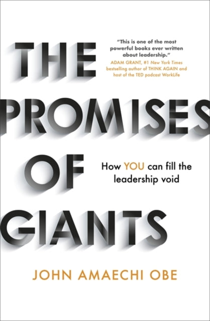 John Amaechi - Promises of Giants : How YOU can fill the leadership vo