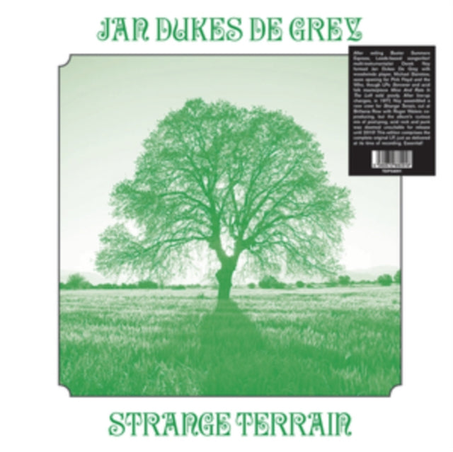 JAN DUKES DE GREY - Strange Terrain - Vinyl Record