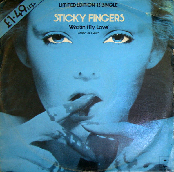 Sticky Fingers - Wastin' My Love / Party Song - Used Vinyl Record 12"