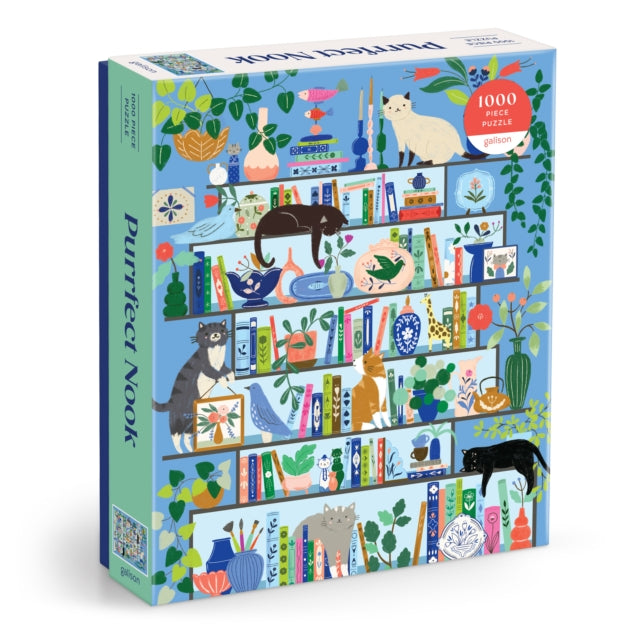 Flora Waycott - Purrfect Nook 1000 Piece Puzzle - Jigsaw Puzzle
