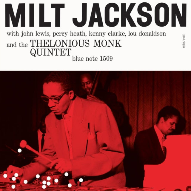 JACKSON - AND THE THELONIOUS MONK QUINTET - Vinyl Record 12 INCH RECORD