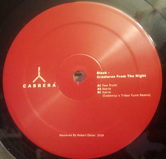 Bleak - Creatures From The Night - Used Vinyl Record 12"