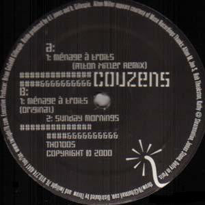 Couzens - Menage A Troits - New Vinyl Record 12"