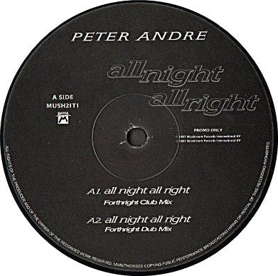 Peter Andre - All Night All Right - Used Vinyl Record 12"