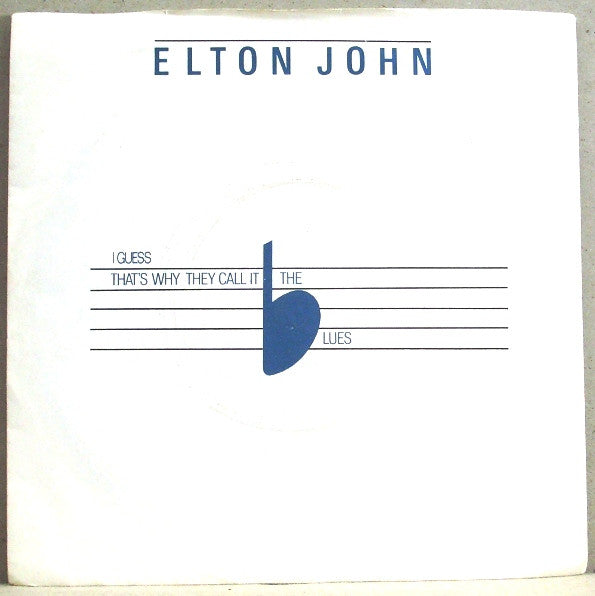Elton John - I Guess That's Why They Call It The Blues - Used Vinyl R