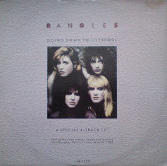 Bangles - Going Down To Liverpool - Used Vinyl Record 12"