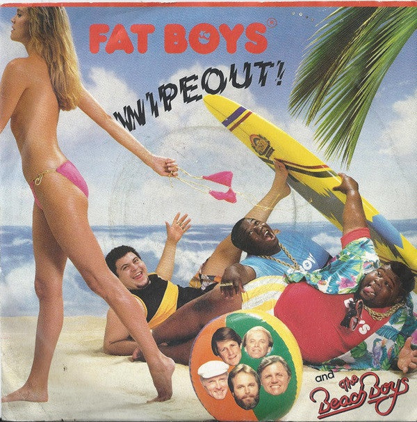 Fat Boys - Wipeout - Used Vinyl Record 7"