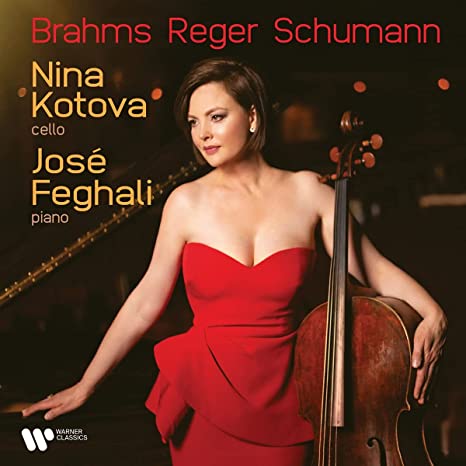 Nina Kotova - Brahms/Reger/Schumann: Romantic Recital - cd