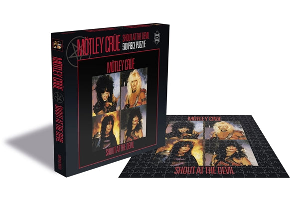 MOTLEY CRUE - SHOUT AT THE DEVIL (500 PIECE JIGSAW PUZZLE) - Jigsaw Pu