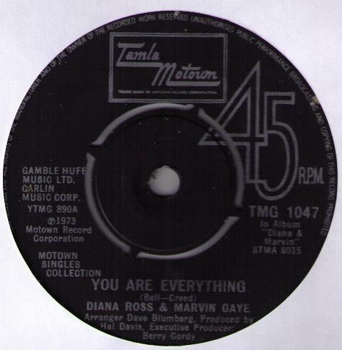 Diana Ross - You Are Everything / The Onion Song - Used Vinyl Record