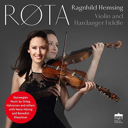 RAGNHILD HEMSING MA - ROTA MUSIC BY GRIEG; HALVORSE - CD