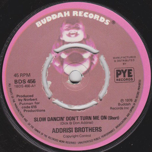 Addrisi Brothers - Slow Dancin' Don't Turn Me On - Used Vinyl Record