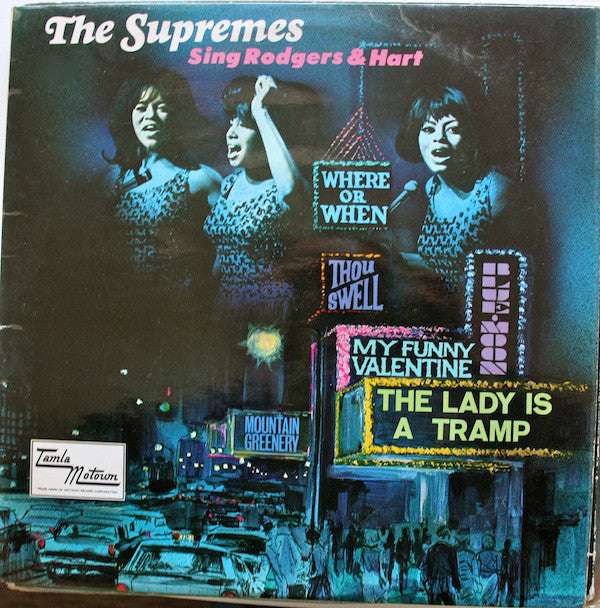 Supremes - Sing Rodgers & Hart - Used Vinyl Record