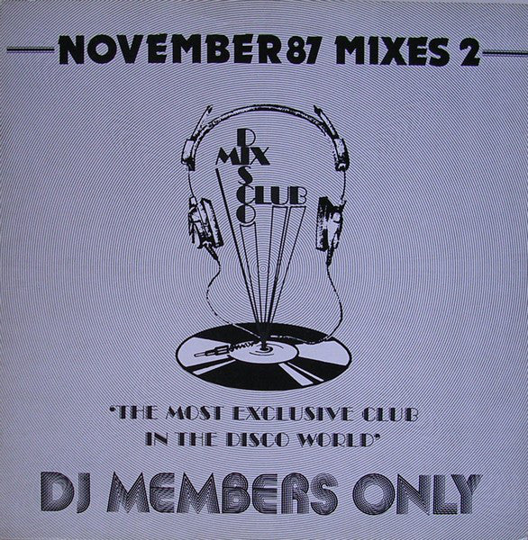 Various - November 87 Mixes 2 - Used Vinyl Record 12"
