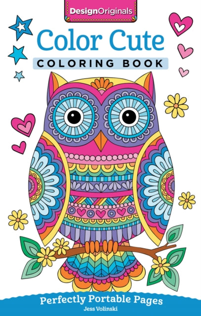Jess Volinski - Color Cute Coloring Book : Perfectly Portable Pages -