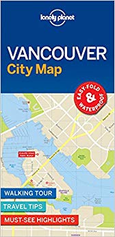 Lonely Planet - Vancouver City Map - New Sheet map