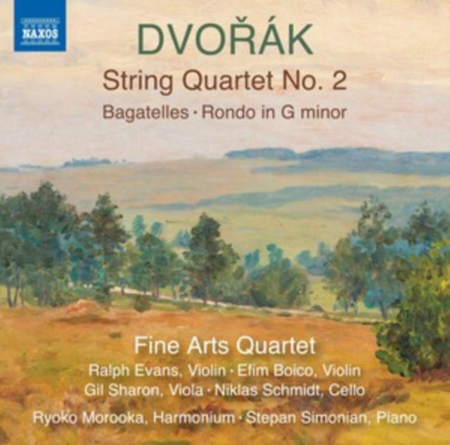 FINE ARTS QUARTET - DVORAK - STRING QUARTET NO 2 - CD