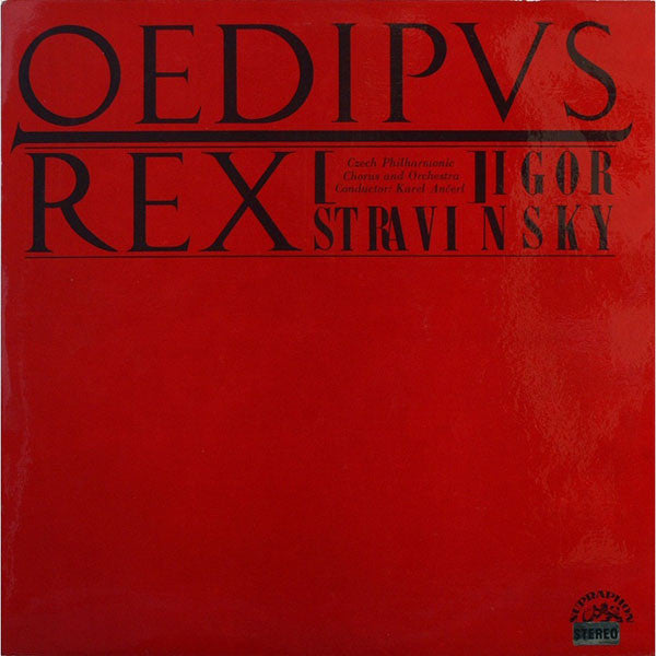 Igor Stravinsky - Oedipus Rex - Used Vinyl Record