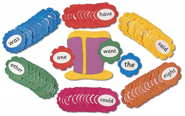 Sue Lloyd - Jolly Phonics Tricky Word Wall Flowers : in Precursive Let