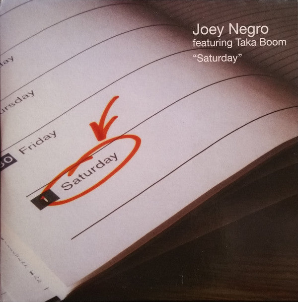 Joey Negro - Saturday - Used CD