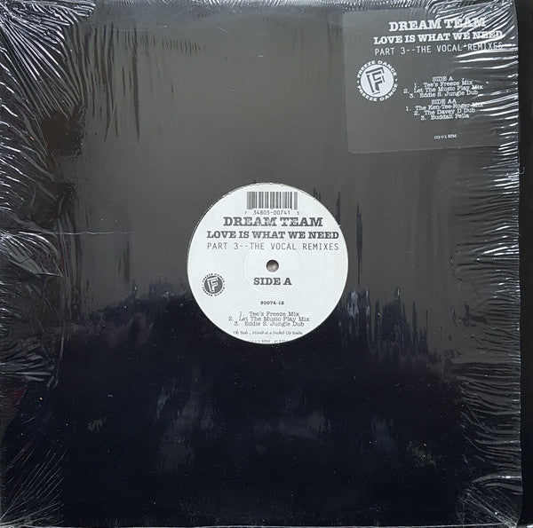 Dream Team - Love Is What We Need (Part 3--The Vocal Remixes) - Used