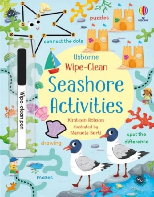 Kirsteen Robson - Wipe-Clean Seashore Activities - Paperback