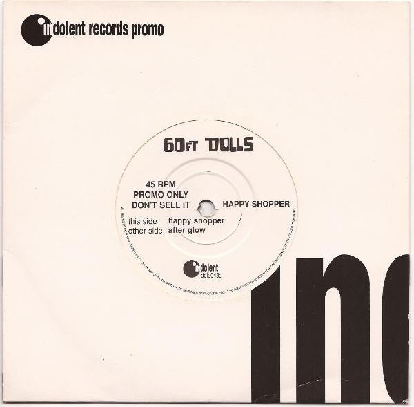 60ft Dolls - Happy Shopper - Used Vinyl Record 7"