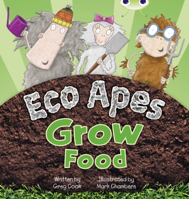 Greg Cook - Bug Club Red C (KS1) Eco Apes Grow Food - Paperback