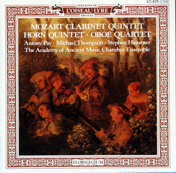 Wolfgang Amadeus Moz - Clarinet Quintet / Horn Quintet / Oboe Quartet