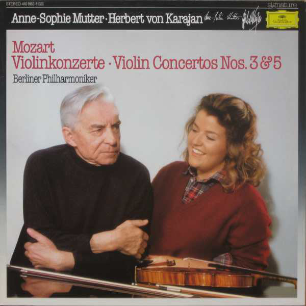 Wolfgang Amadeus Moz - Violin Concertos Nos. 3 & 5 - Used Vinyl Reco