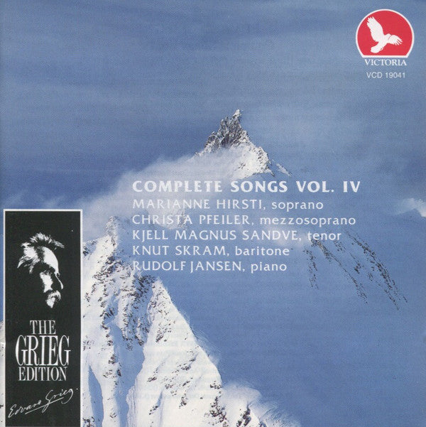 Edvard Grieg - Complete Songs Vol. IV - Used CD
