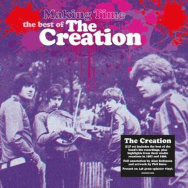 CREATION - Making Time: The Best Of (Splatter Vinyl) - Vinyl Record