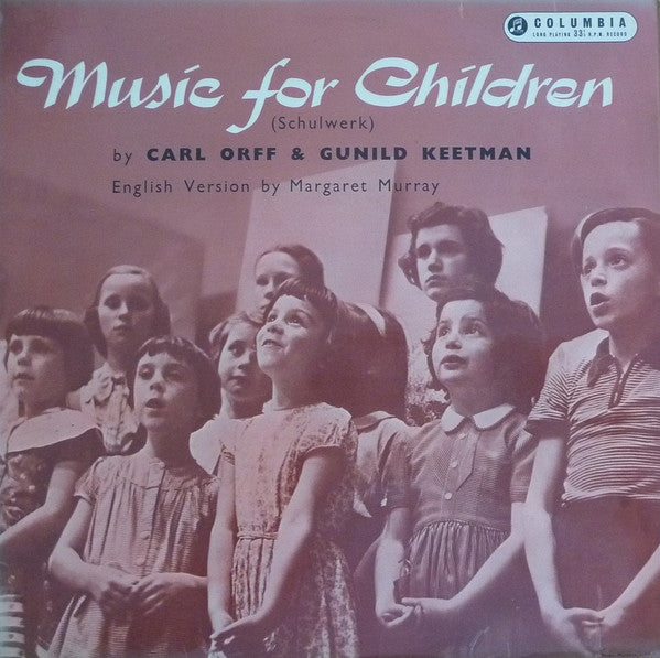 Carl Orff - Music For Children (Schulwerk): Volume One - Used Vinyl R