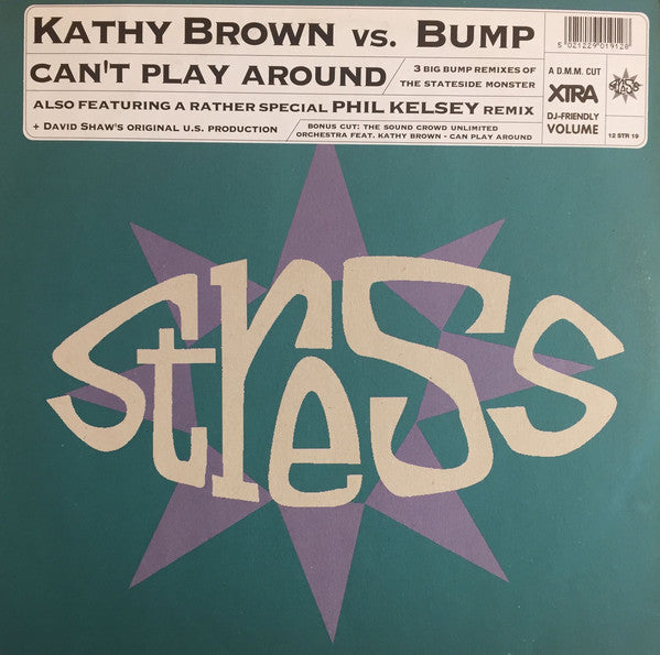 Kathy Brown - Can't Play Around - Used Vinyl Record 12"