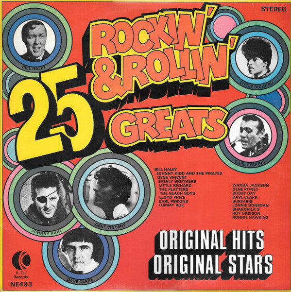 Various - 25 Rockin' & Rollin' Greats - Used Vinyl Record