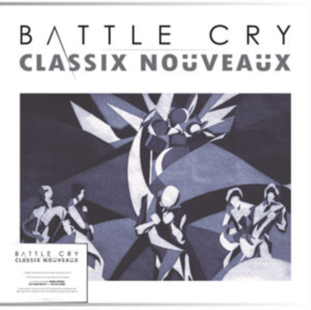 CLASSIX NOUVEAUX - BATTLE CRY 12"" TRANSPARENT CRYSTAL CLEAR VINYL EDITI