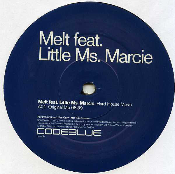 Melt - Hard House Music - Used Vinyl Record 12"